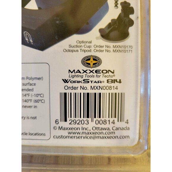 Maxxeon Workstar 814 CYCLOPS 720 Lumen USB-C Rechargeable Work light with Magnet - Picture 4 of 4